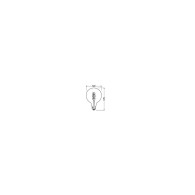 Ledvance/Osram Lampadina LED "Classic" E27 7W 600Lm 2200K 320º