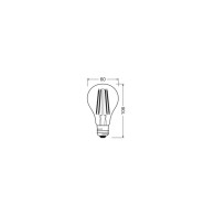 Ledvance/Osram Lampadina LED "Classica" E27 4.