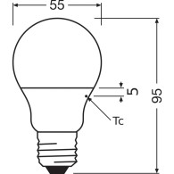 Ledvance/Osram Lampadina LED "Classica" E27 4.