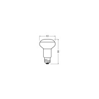 Ledvance/Osram Lampadina LED Spot E27 4.