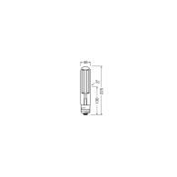 LEDVANCE E40 Lampadina LED 41W 7000Lm 2700K 360º IP65