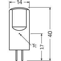 Ledvance/Osram Lampadina LED "Special" G4 2.