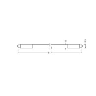 Tubo LED T5 Ledvance G5 7W 770Lm 3000K 190º IP20