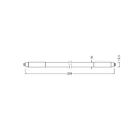 Tubo LED T5 Ledvance G5 4W 380Lm 3000K 190º IP20