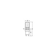 Ledvance/Osram Lampadina LED "Special" G9 3W 320Lm 2700K 300º
