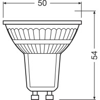 Ledvance/Osram Lampadina LED Spot GU10 4.