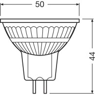 Ledvance/Osram Lampadina LED Spot GU5.3 2.