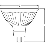 Ledvance/Osram Lampadina LED Spot GU5.3 7.
