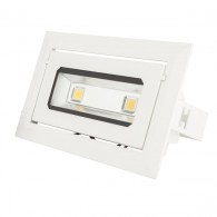 Faretto LED da incasso 20W 1685Lm 2700ºK Rettangolare