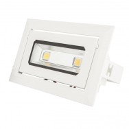 Faretto LED da incasso 20W 1685Lm 2700ºK Rettangolare