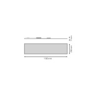 Pannello LED Ledvance 33 / 28 / 24W 4320 / 3640 / 3120Lm 4000K