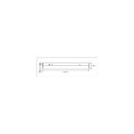 Ledvance Sensor Plafoniera LED Lineare 12W 760Lm 3000K 120º IP20