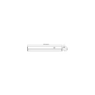 Plafoniera LED lineare Ledvance 6W 380Lm 3000K 100º IP20