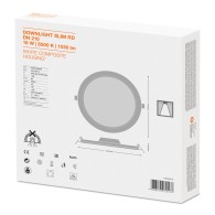 Downlight LED LEDVANCE 18W 1530Lm 6500K 120º IP20