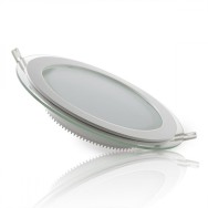 Faretto LED Downlight 18W 1800Lm 2700ºK Vetro Circolare Ø200Mm