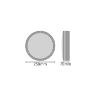 Applique LED Ledvance 10W 800Lm 3000K 120º IP65