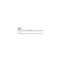 Plafoniera lineare LED Ledvance 8W 640Lm 3000K 110º IP20