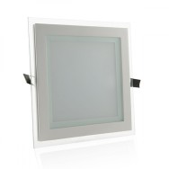 Faretto LED Downlight 18W 1800Lm 2700ºK Quadrato Vetro 40.