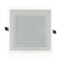 Faretto LED Downlight 18W 1800Lm 2700ºK Quadrato Vetro 40.