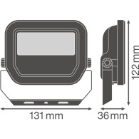Ledvance Proiettore Faretto LED 10W 1200Lm 4000K 100 x 100º IP65