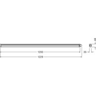 impermeabile Ledvance 36W 4000Lm 4000K 120º IP65