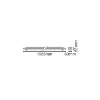 impermeabile Ledvance 50/34W 6100/4200Lm 4000K 120º IP66