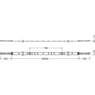 Striscia LED Ledvance EC Value LS VAL-600/840/50 Dimmerabile