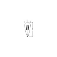 Ledvance/Osram Lampadina LED "Classica" E27 3.