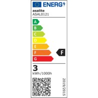 Asalite E14 Lampadina LED 3W 340Lm 3000K IP20