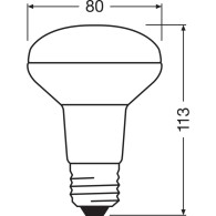 Ledvance/Osram Lampadina LED Spot E27 4.