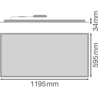 Pannello LED Ledvance 53W 5830Lm 4000K 90º IP40/IP20