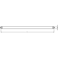 Ledvance/Osram Tubo Fluorescente Tradizionale T5 G5 6W 300Lm