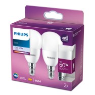 Philips/Signify P48 E14 Lampadina LED 7W 806Lm 4000ºK Opaca