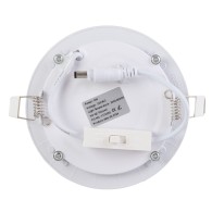 Pannello LED 6W 600Lm CCT 3000-6000ºK Circolare 40.