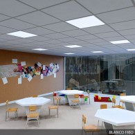 Pannello LED Superslim 36W 3495Lm 2700ºK 60x60Cm UGR19 Cornice