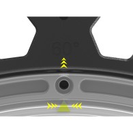 Campana LED 100W 17000Lm 5000ºK Intensità/Angolo di apertura