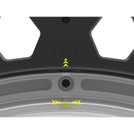 Campana LED 100W 17000Lm 5000ºK Intensità/Angolo di apertura