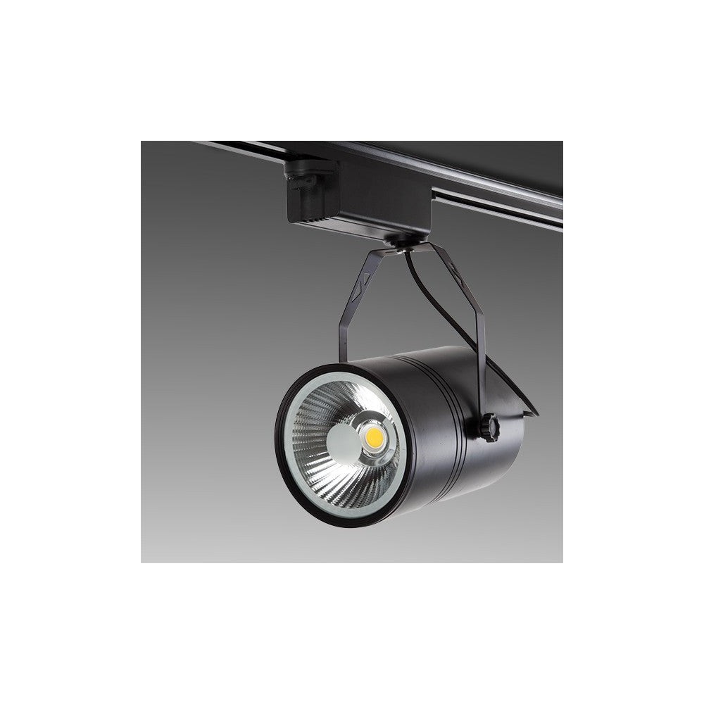 Faretto LED da binario 20W 2000Lm CRI85 4200ºK Natalia 40. Faretto LED da binario 20W 2000Lm CRI85 4200ºK Natalia 40.