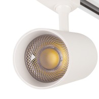 Faretto da Binario Monofase 30W COB Orientabile Flicker Free