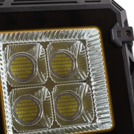 Proiettore da 100 W con pannello solare e telecomando IP65