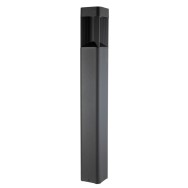 Faro LED Da Esterno 90Cm 10W 2700ºK IP54 Nero