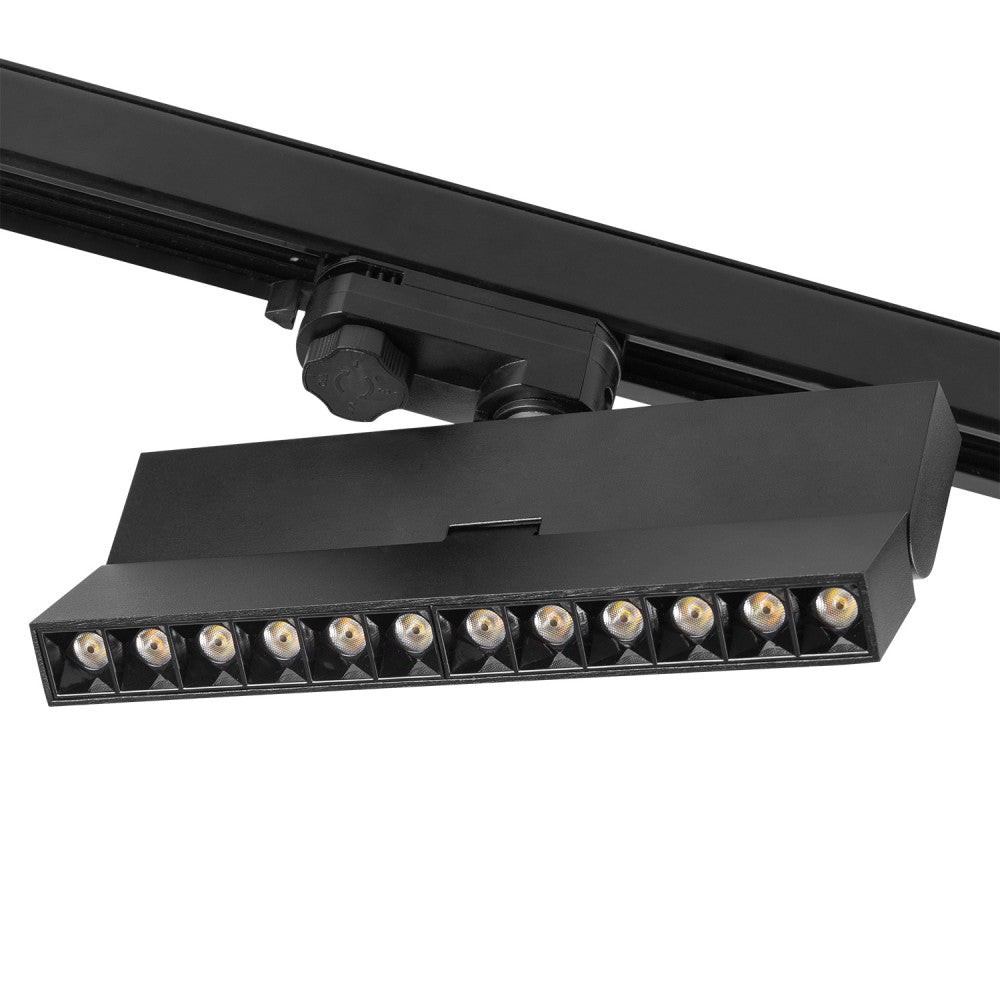 Illuminazione da Binario LED Trifase Lineare Epistar 5054 12W Illuminazione da Binario LED Trifase Lineare Epistar 5054 12W